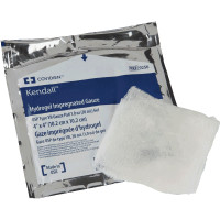 Curafil Hydrogel-Impregnated Gauze 4" x 8" Rectangle  689257-Each