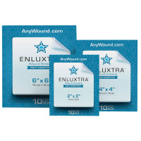 Enluxtra Self-Adaptive Wound Dressing, 4" x 4"  OSAWD51010C-Each