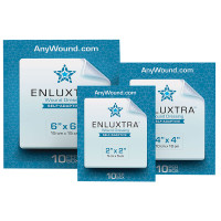 Enluxtra Self-Adaptive Wound Dressing, 6" x 6"  OSAWD51515C-Each