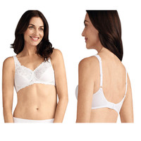 Amoena Magdalena Wire-Free Bra, Soft Cup, Size 36B, Nude Ref