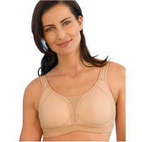 Amoena Magdalena Wire-Free Bra, Soft Cup, Size 38B, Nude Ref