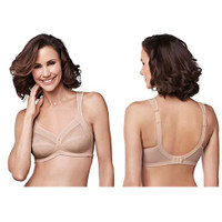 Amoena Isadora Wire-Free Bra, Soft Cup, Size 32B, Nude, Ref# 5294832BNU  KU54323102-Each