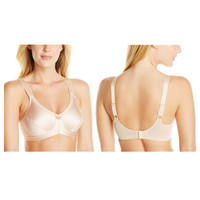 Amoena Ruth Wire-Free Bra, Soft Cup, Size 34D, Nude Ref