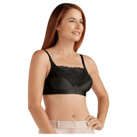 Amoena Isabel Camisole Wire-Free Bra Soft Cup, Size 34D, Black Ref# 5211834DBK  KU56660314-Each