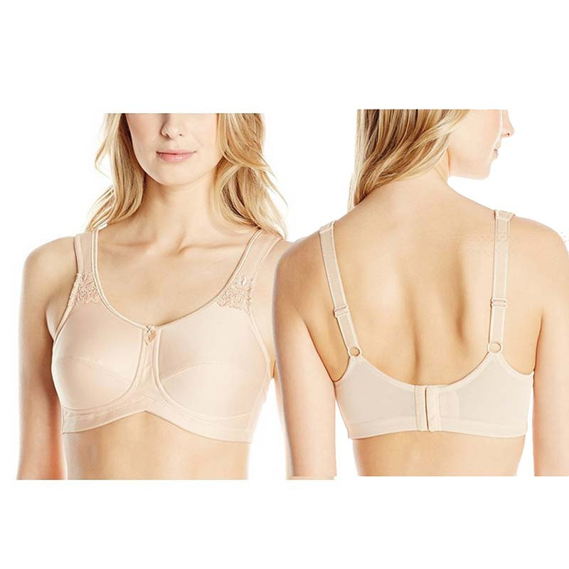 Amoena Kelly Wire-Free Bra, Soft Cup, Size 38C, Nude Ref