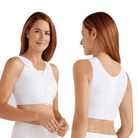 Amoena Patricia Compression Vest, Post-Surgical, Size 32(D/DD), White Ref# 52863N32DDDWH  KU56913404-Each