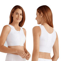 Amoena Patricia Compression Vest, Post-Surgical, Size 34(D/DD), White Ref# 52863N34DDDWH  KU56913414-Each