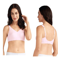Amoena Marlena Wire-Free bra Soft Cup, Size 34A, Blush Ref# 52167N34ABL  KU56916421-Each
