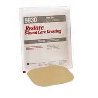 Restore Hydrocolloid Dressing with Foam Backing, 8" x 8"  50519935-Each