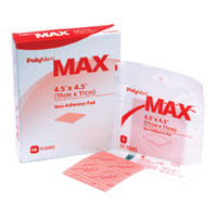 Polymem Max Non-Adhesive PolyMeric Membrane Dressing, 4.5" x 4.5"  FR5045-Each