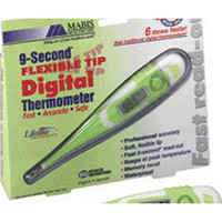 Digital Flexible Tip Thermometer 9 Sec Reading  6615736000-Each