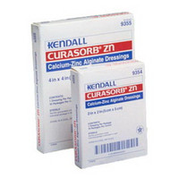 Curasorb Zinc Calcium Alginate Dressing, 4" x 4"  689355-Each