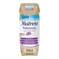 Nutren Pulmonary Complete Nutrition Vanilla Flavor 250mL Can  CR2L6480A-Case