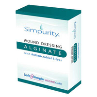 Simpurity Silver Alginate, 8" x 8" Pad  RRSNS51764-Each