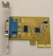 DELL SUNIX 1-PORT RS-232 SERIAL PCI-E BOARD /TARJETA MULTIPLE DE EXPANCION NEW DELL SER6427A, 39G9N 