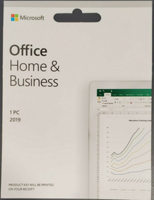 MICROSOFT OFFICE 2019 HOME & BUSINESS 32/64-BIT - LIC ELECTRONICA - 1 PC, 1 COMPUTADOR - OFFICE SUITE - PC - TODOS LOS IDIOMAS NEW T5D-03191 