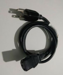 DELL POWER CORD 12FT (3.70 METROS) 3-PRONG / CABLE DE CORRIENTE REFURBISHED DELL 5120P, LL81924, 18AWGX3C,  E88265