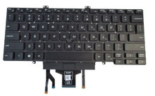 Dell Laptop Latitude 5400 5410 5411  Original Keyboard Dual Point Backlite English us Black  / Teclado en Ingles Retroiluminado  New Dell 3J9FC, H168J, PK132VW3D01
