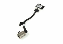 DELL LAPTOP INSPIRON 14 5410 7415 2 IN 1 ORIGINAL DC POWER INPUT JACK WITH CABLE /  CONECTOR DE PODER CON CABLE NEW DELL D3FR6 , 0D3FR6 ,450.0N804.0011