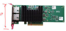 Dell  Intel X710-T2L Dual-Port 10GB Base-T PCIE 3.0 Network Adapter Card Low Profile/ Tarjeta De Red Con Bracket Bajo Perfil New Dell GRT97, 540-BCSE, HD44M, 1WYFT