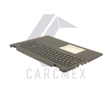 Dell Laptop Inspiron 15 3501, 3502, 3505 Original Palmrest With Keyboard Spanish Non Backlit (No-Touchpad) (No-Power Bottom) / Reposamanos Con Teclado En Español No Iluminado Refurbished Dell N3Y67, Vf05C, Kghjk