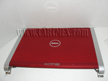 DELL INSPIRON XPS M1530 LCD BACK COVER  RED, W/HINGES Y WEBCAM CABLE, DELL REFURBISHED, TY020