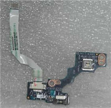 DELL LATITUDE E6400 POWER BUTTON / WIFI CATCHER CIRCUIT BOARD (WITH PALMREST P/N:TN281 ONLY) REFURBISHED DELL D459C