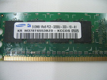 DELL DESKTOP MEMORIA SAMSUNG 512MB 1RX8 (PC2-3200)240PIN  M378T6553BZ0-KCCDS