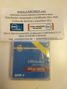 Dell Ultrium 2 Lto 200Gb/400Gb Native/Compressed Data Cartdrige New Dell 340-8701, N0439, M0903
