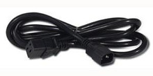 NEW CABLE AC HEAVY DUTY POWER EXTENSION CORD, C14 TO C19, 14 AWG, 10 FOOT  ( 3 MTS)/ CABLE DE CORRIENTE CONEXION C14 A C19 DE 3 MTS  SJT3/C 14AWG 300W  VW-1 XUANHUA NEW DELL E313867