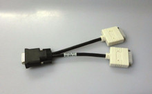 DELL MOLEX DMS-59 TO DUAL DVI Y SPLITTER CABLE REFURBISHED H9361