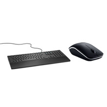 DELL COMBO WIRED KEYBOARD AND WIRELESS MOUSE WM324 6-BUTTON BLACK NEW DELL 00001, 203-BBGR