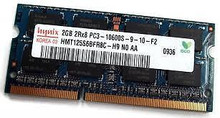 DELL MEMORIA HYNIX 2GB RAM MEMORY 2RX8 DDR3 PC3-12800S NEW HMT325S6CFR8C-PB