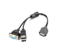 DELL Poweredge 1855/1955 KVM Front USB Video Dongle Cable NEW DELL F7009, JJ556 , DD0S73TH307, JDDS81KTH500