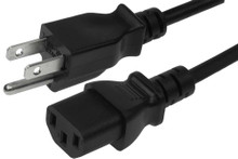 DELL POWER UNIVERSAL CORD - IEC320 14 AWG POWER CORD 25FT C13 TO NEMA 5-15P SJT 15A NEW,  P7D14-25
