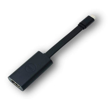 DELL Original Dongle Adapter Cable USB-C 3.0 (male) TO HDMI 2.0 5 in Black / Adaptador de 5 PULG USB-C A HDMI 2.0 NEW DELL 47KD7, 470-ABMZ, 0M5WX, DBQAUBC064