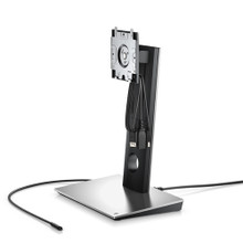 DELL DOCK WITH MONITOR STAND DS1000 WITH 130W AC ADAPTER USB TYPE-C CABLE / SOPORTE PARA MONITOR NEW DELL 2DJV3, VT96R, 452-BCII