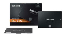 DELL Samsung SSD 860 EVO 4TB SATA III SSD 6GBP/S 2.5 Internal Solid State Drive 7MM NO Tray/ Disco Duro sin Charola NEW AA103491, MZ76E4T0BAM