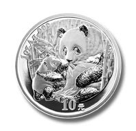 2005  1 oz. 10 Yuan       Silver Panda PCGS MS69
