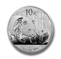 2011  1 oz. 10 Yuan   Early Releases    Silver Panda NGC MS69