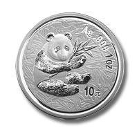 2000  1 oz. 10 Yuan   Frosted Ring    Silver Panda NGC MS69