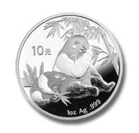 2007  1 oz. 10 Yuan       Silver Panda NGC MS70