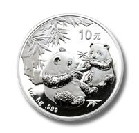 2006  1 oz. 10 Yuan       Silver Panda NGC MS70