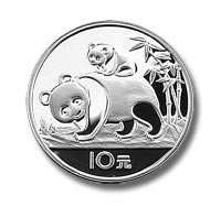 1985 Proof 1 oz. 10 Yuan   Cameo    Silver Panda NGC PF69