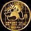 1989  1/4 oz. 25 Yuan   Small Date    Gold Panda NGC MS69