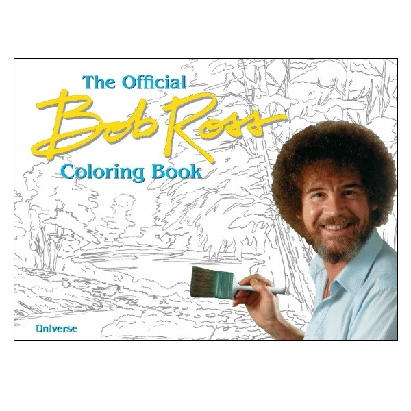the bob ross coloring