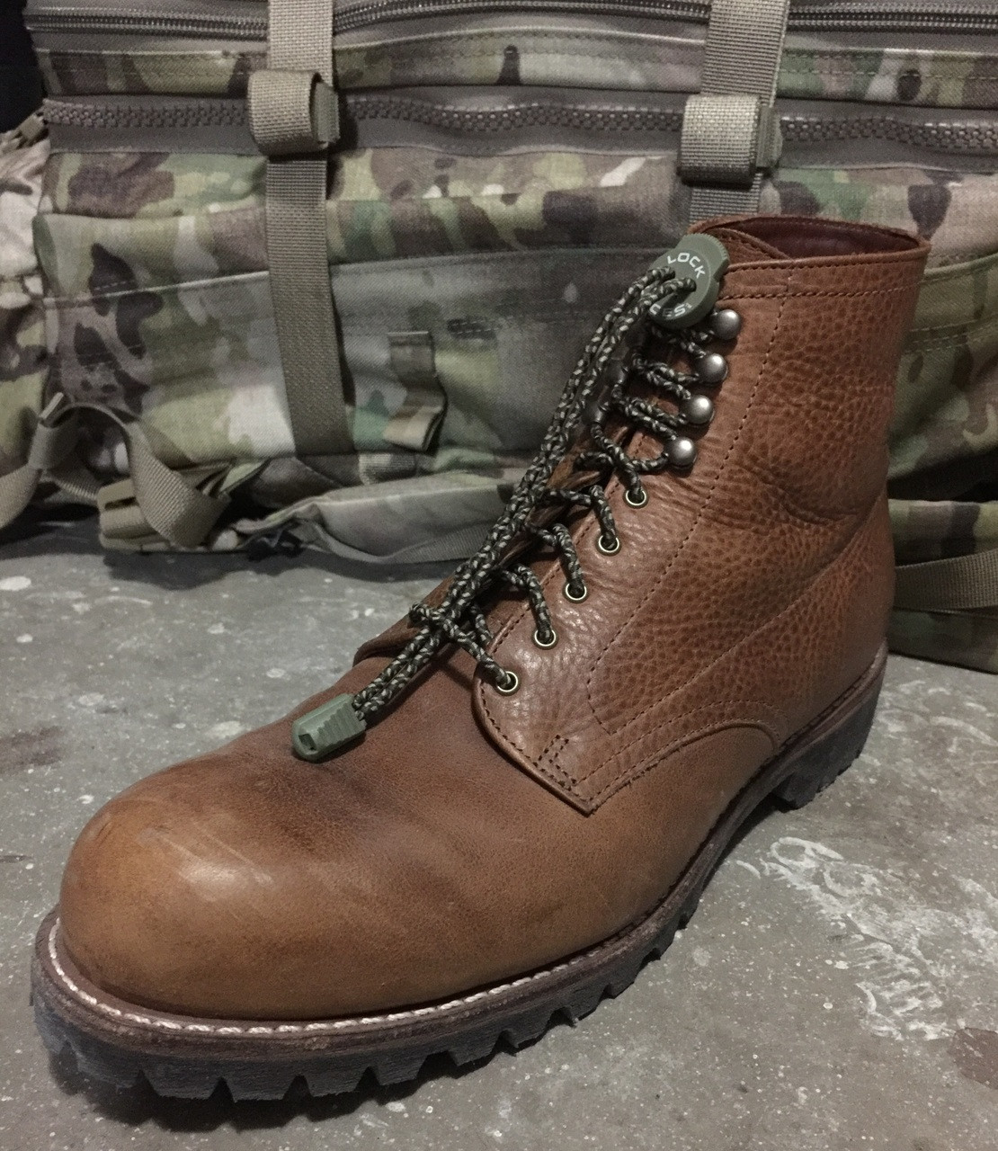 Lock Laces Camo Boot Laces 72