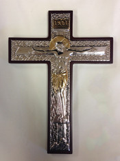 Silver-plated Wall Cross
