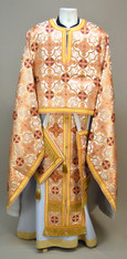 Greek Priest's Vestments: White/Gold #1 - 54/150