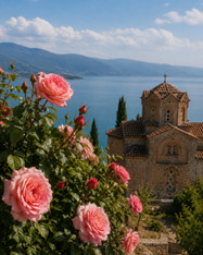 Wild Rose Incense - 1/3 lb - from Mt Athos